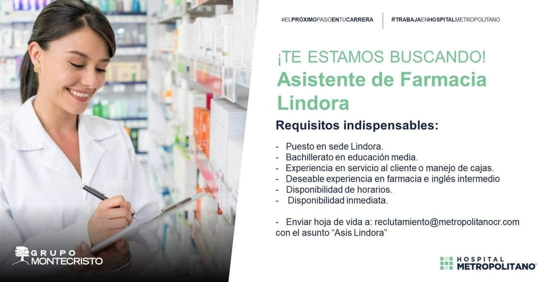 BreteBuscando's tweet photo. 36 Ofertas de Empleo. 
👩‍🏫👨‍🍳👩‍🔧👩‍🔬👨‍💼👩‍✈️👮‍♂️👷‍♂️

#compartiresgratis #EmpleoCR #TrabajoCR #buscandobrete

Todas las ofertas de esta publicación aqui 👉

https://t.co/I2a0Ms5377 https://t.co/xt9gQKk2U4