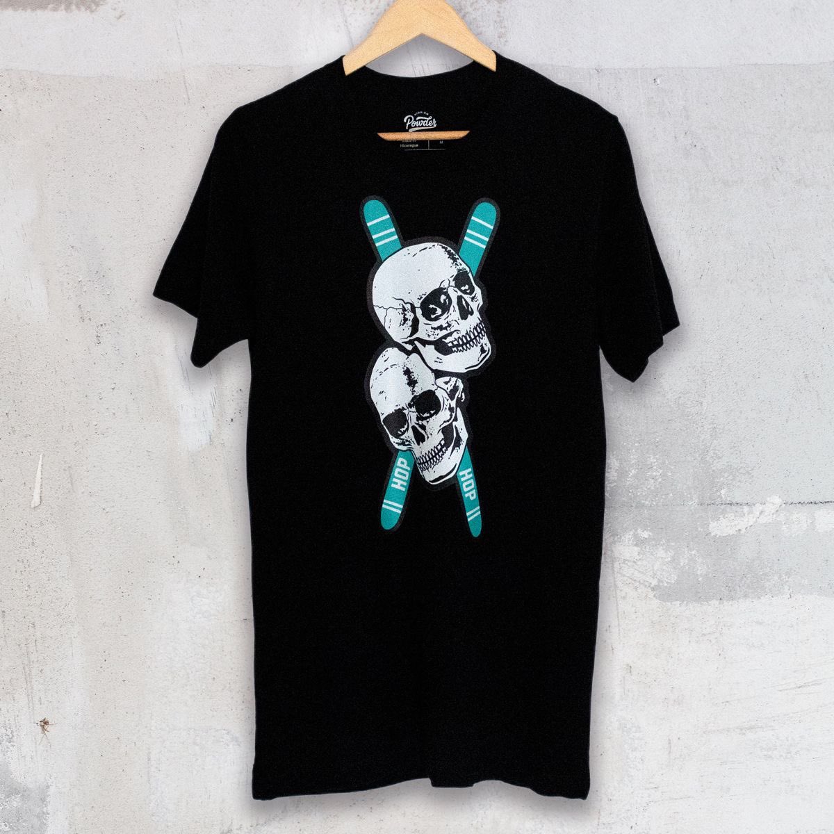 Stay cool on and off the slopes with the Dead Skier T-Shirt, only available at highonpowder.com!