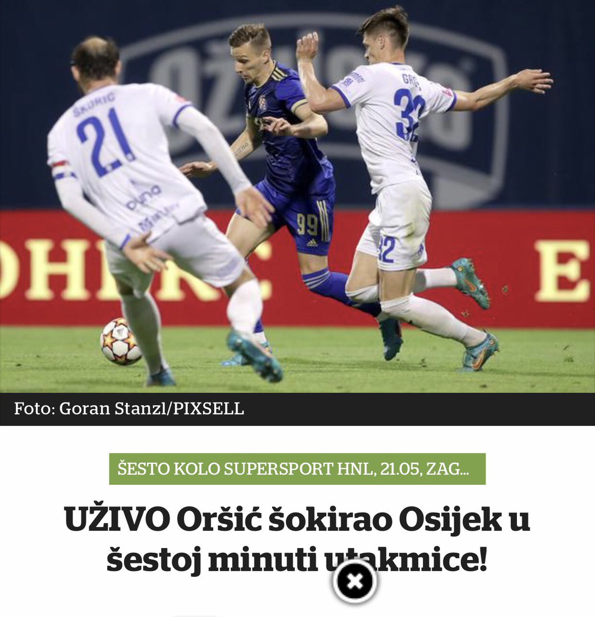 Jel to Orsic dao dva gola ili netko od njih ne zna na sat?
