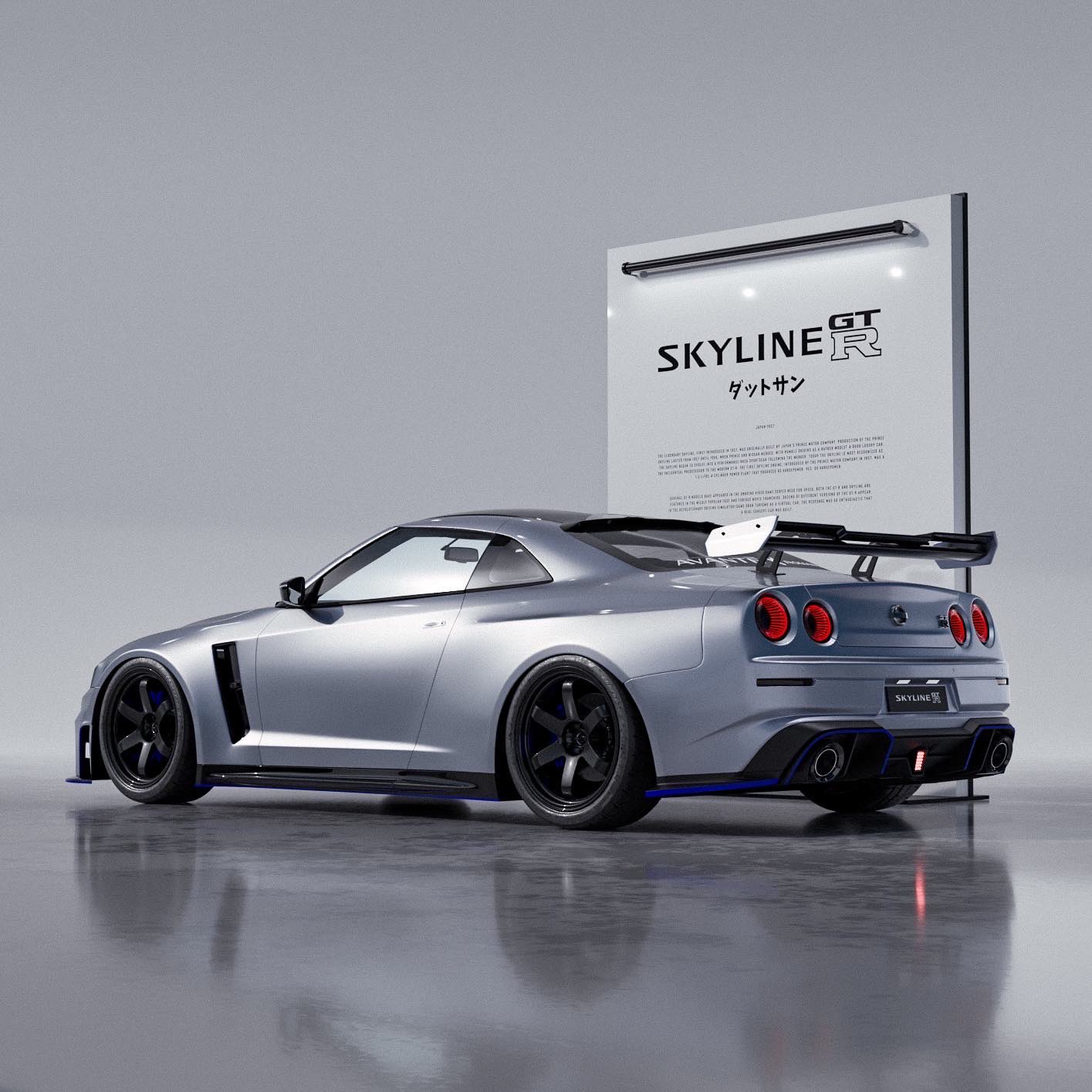 Roman Miah x Avanté Design unveil retro R36 Skyline GTR