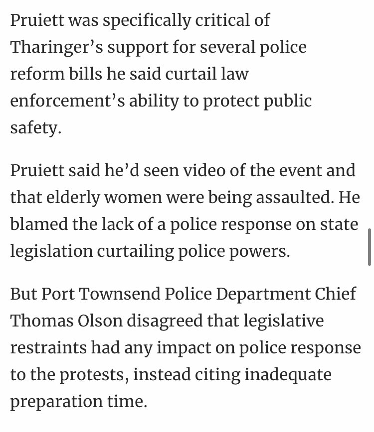 thepeaklady's tweet photo. Police Chief Olson of Port Townsend claims they didn't have time to prepare to protect the 35 women who showed to support Julie Jaman.
Taking action durring crisis is something they are already trained for.
#letjulieswim
#firefaber https://t.co/CcJoWVpdcf