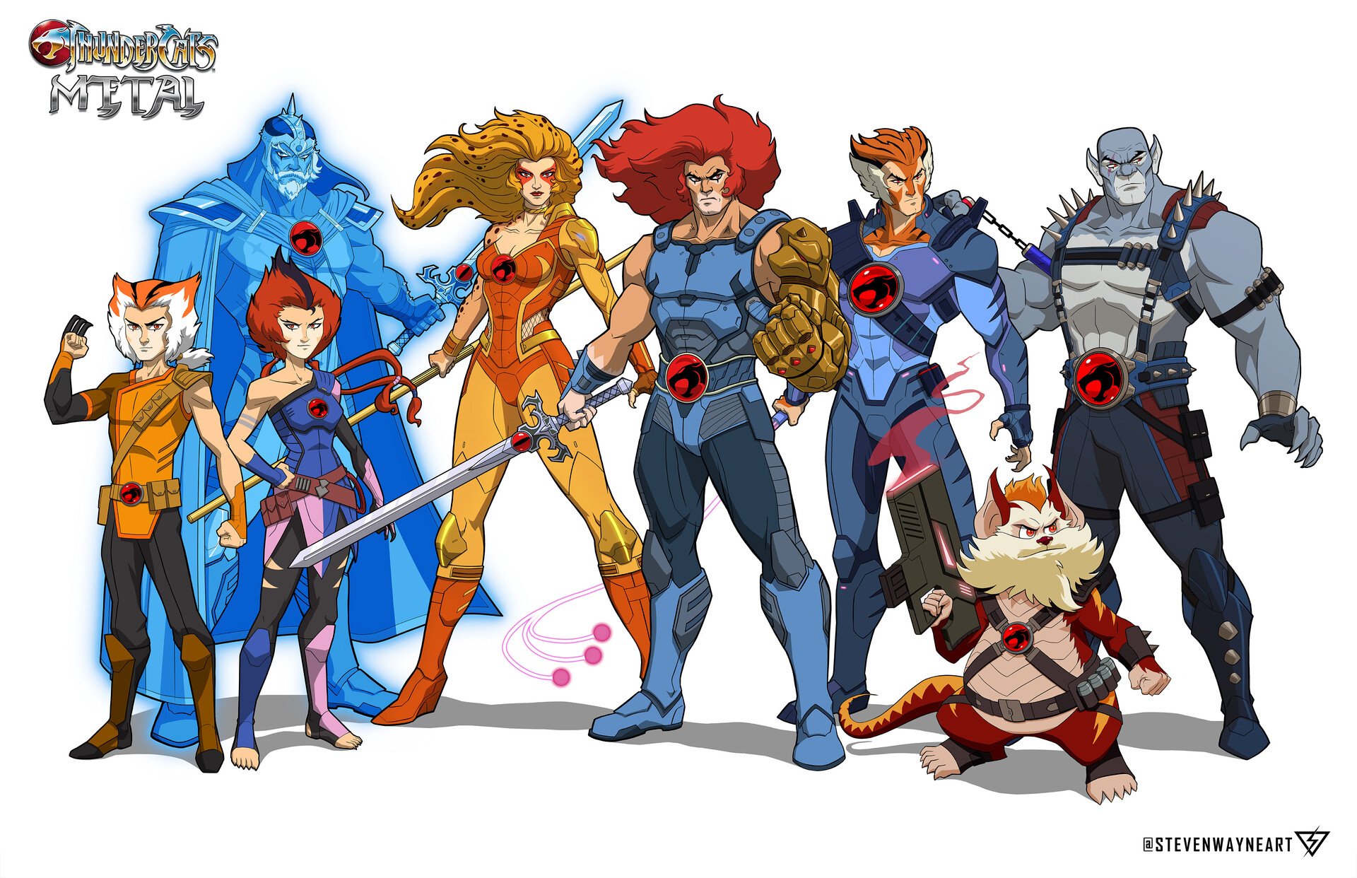 Steven Wayne on Twitter: "My ThunderCats redesigns (2021) https://t.co