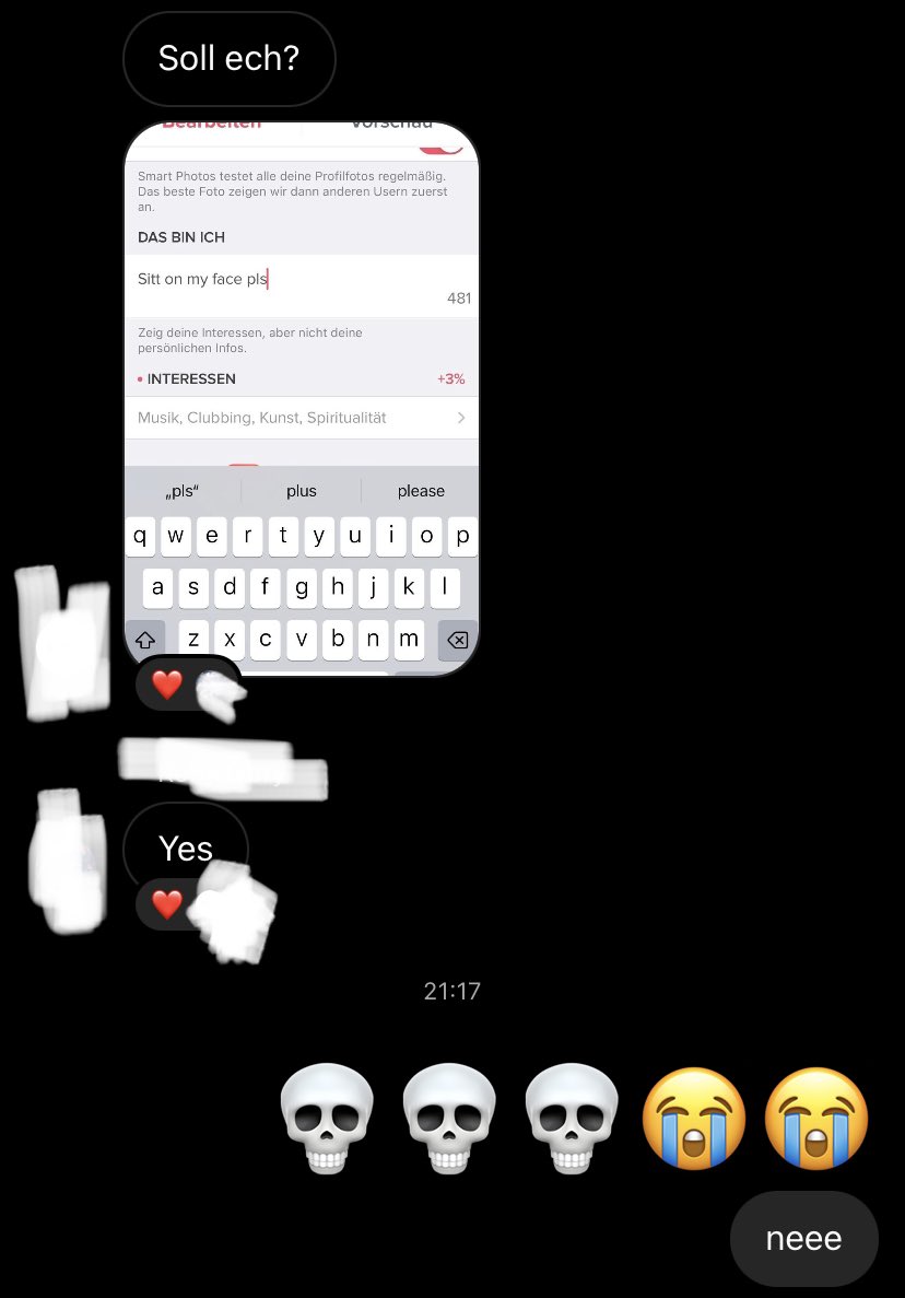 mfer be like fw kreien ech keng matches, fw schreiwen Fraen mier net zereck💀💀💀 vlt ass et d Bio broski😭😭