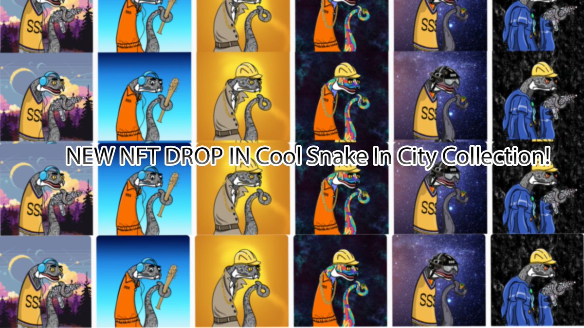 MKelyq's tweet photo. New Drop Nft Art Cool Snake in City https://t.co/7y8bZntnos
dm me for more
Instagram: https://t.co/381WFgmMoH
#NFTdrops #NFT #NFTCommunity #OpenSeaNFT #coolsnake #newnftproject #artnft https://t.co/10ChlutUMG