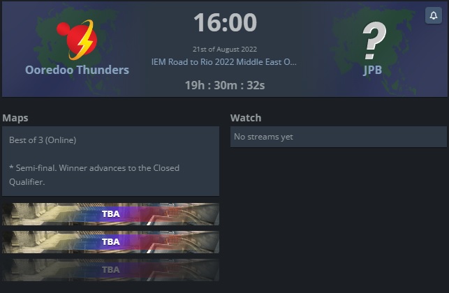 Through to tomorrow, one Bo3 away from closed qualifier, lez get it!