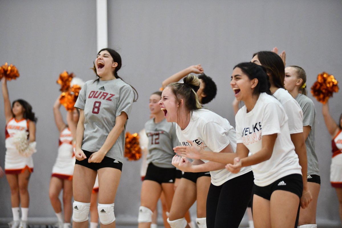 OUAZSpirit's tweet photo. Fun was had last night in Faith Arena at the 
@OUAZWVB opener.

📸: https://t.co/mmk2xd1z0X

#WeAreOUAZ #OUAZvolleyball https://t.co/BH0GTgVFsL