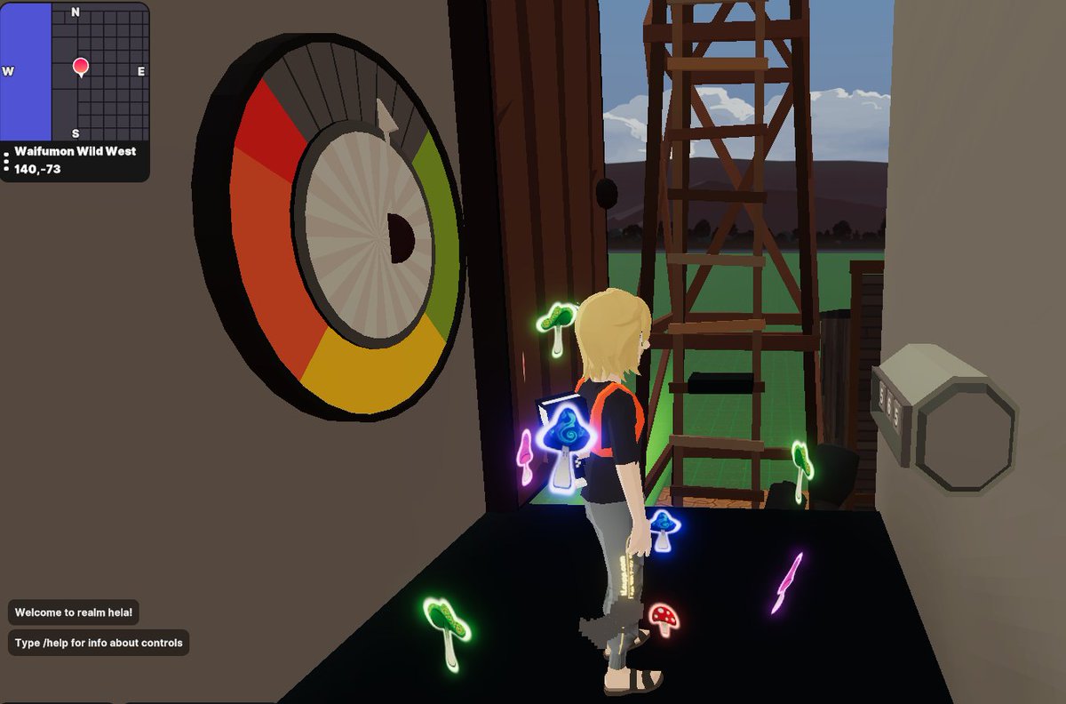 Made it as far as the open door.... Suck at parkour so bad... <a href="/AaronLeupp/">AaronLeupp.eth 🧚‍♀️</a> <a href="/Waifumons/">Waifumon</a>