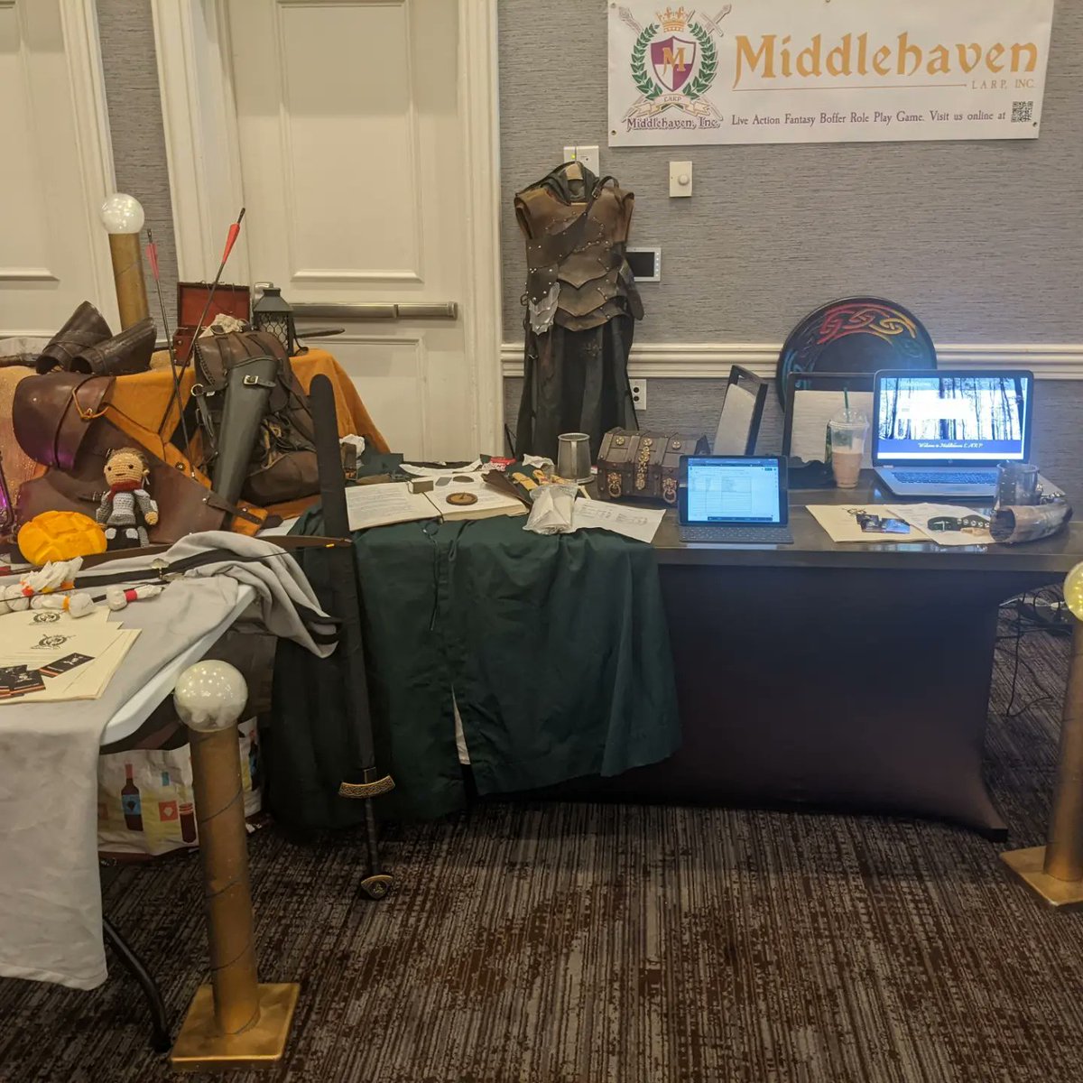 MiddlehavenL's tweet photo. Hey everyone, just a reminder that we're at @LITropicCon this weekend, come on down and say hi! 
And if you sign up this weekend on our email list you'll get 20 free karma, just to say thanks for joining up! https://t.co/gVN9Z3ccWI