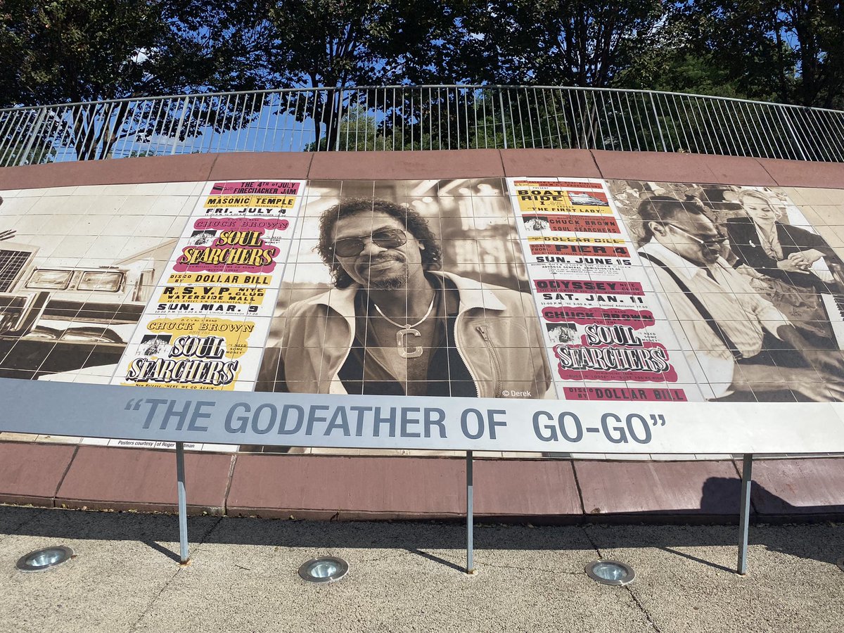 urbanbushwoman9's tweet photo. It’s CHUCK BROWN DAY!!!!!!! Long live gogo music!! #nativewashingtonian #ward7 #ward5 #dcornothin https://t.co/KWDWyCl4VB