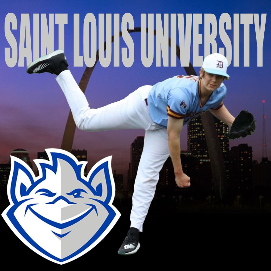 I am proud to announce my commitment to further my academic and athletic journey at Saint Louis University. I want to take the time to thank my parents,coaches, and teammates as they have help me grow and develop not only in baseball but as a person. #gobilikins