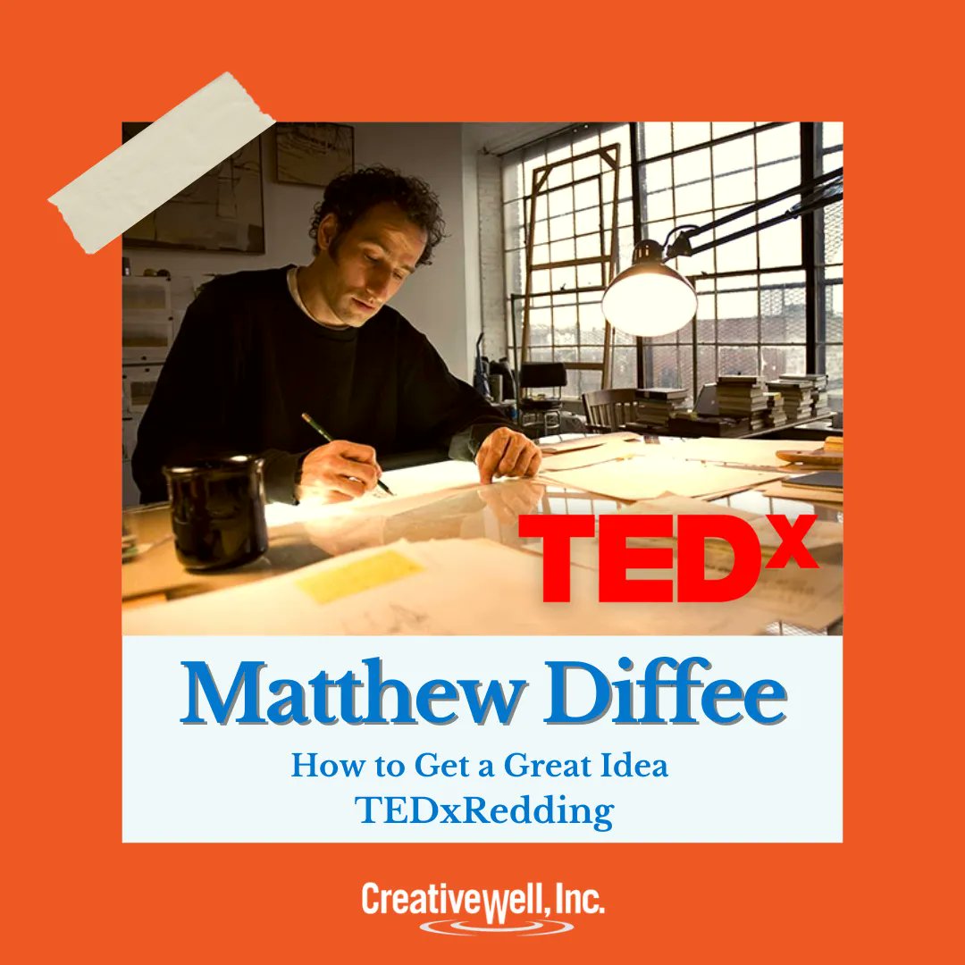 Creativewellinc's tweet photo. Happy Saturday everyone! Here is a very interesting TedX Talk from Matthew Diffee, Artist, Writer and Author and Cartoonist for The New Yorker Magazine that is sure to jumpstart your weekend brainstorming!
https://t.co/nVsmSSsd1E
_
#creativewell #MatthewDiffee https://t.co/Dw4rz2l3ep