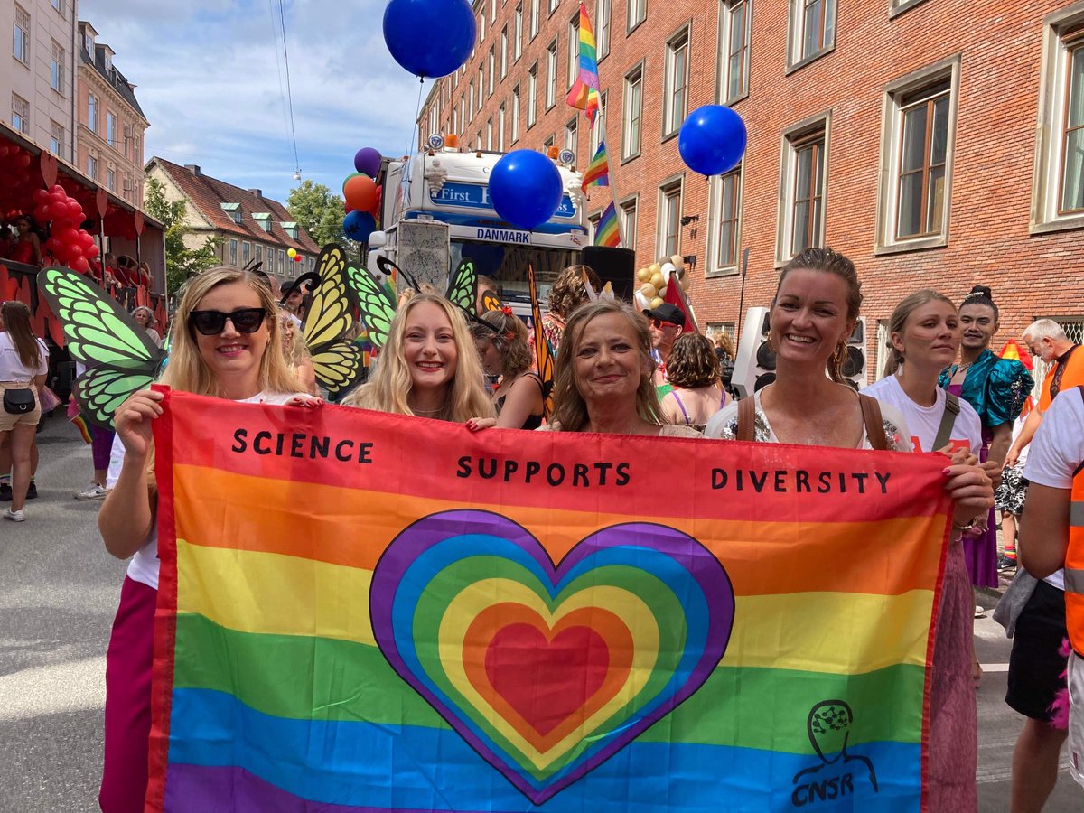 TinaDamK's tweet photo. So proud that #CNSR supports #Copenhagen #Pride https://t.co/f4z3CwIq27