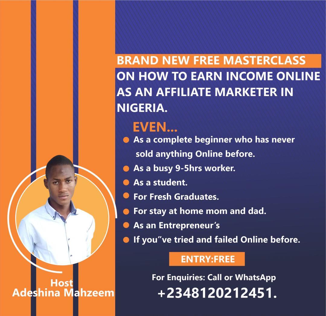 Are u interested in how to make at least #250,000 per month online?
Send me a DM now to get the FREE video that shows u how to do so.
wa.me/message/S6QPIL…