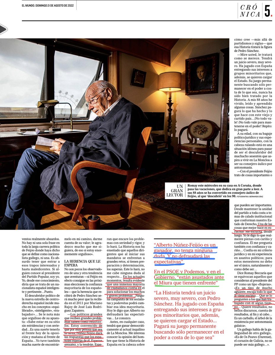 Magnifica entrevista a Romany Beccaría, persona muy inteligente, sensata, brillante y lleno de experiencia de Estado 👇