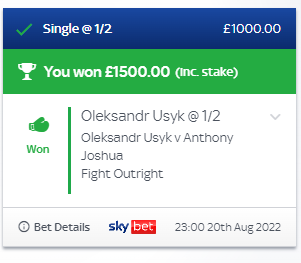 imagine betting against this bloke