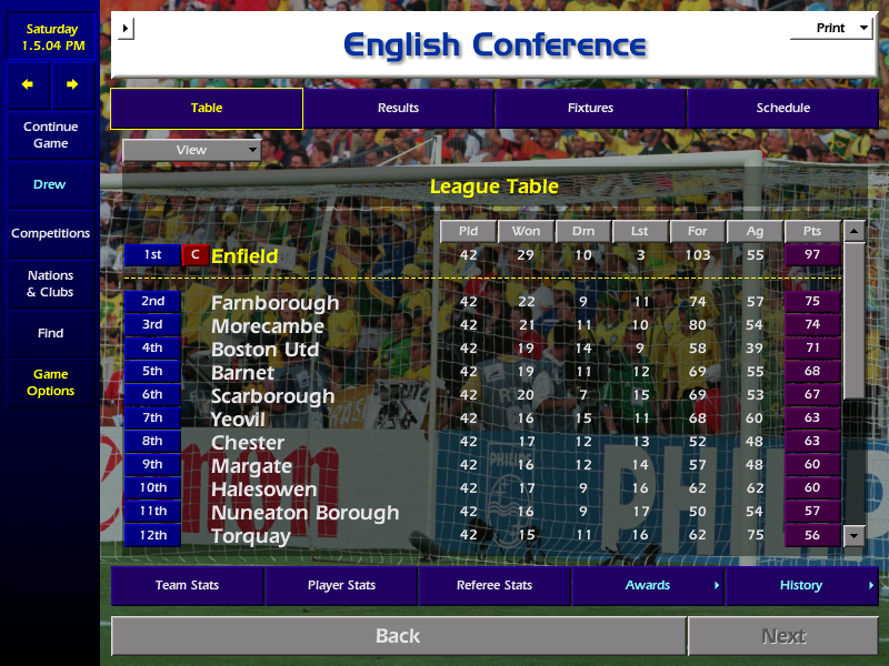 drewmd's tweet image. We're off to the Football League... oh wait, no we're not 😭 #cm0102