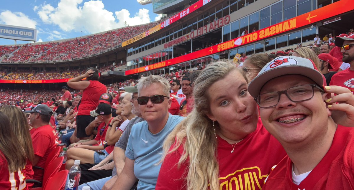 Celebrating my two favorite peoples birthday <a href="/Chiefs/">Kansas City Chiefs</a>  #ChiefsKingdom #Chiefs