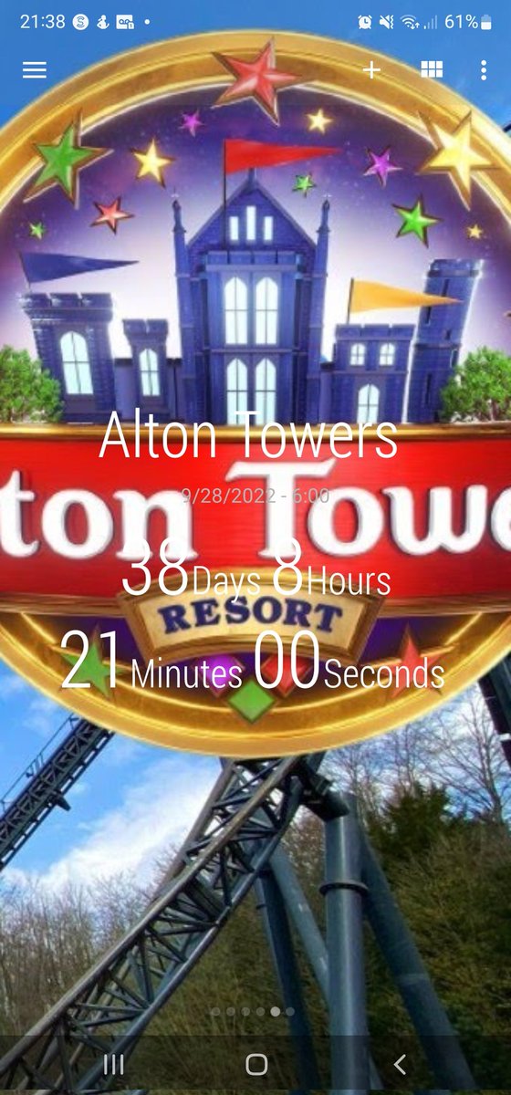 JennaDobson6's tweet photo. The countdown begins cannot wait to be back at @altontowers and make it my mission to face my fears and do the big 7 😬#rollercoaster #altontowers #facemyfear #rides https://t.co/pH7a9l5uuu
