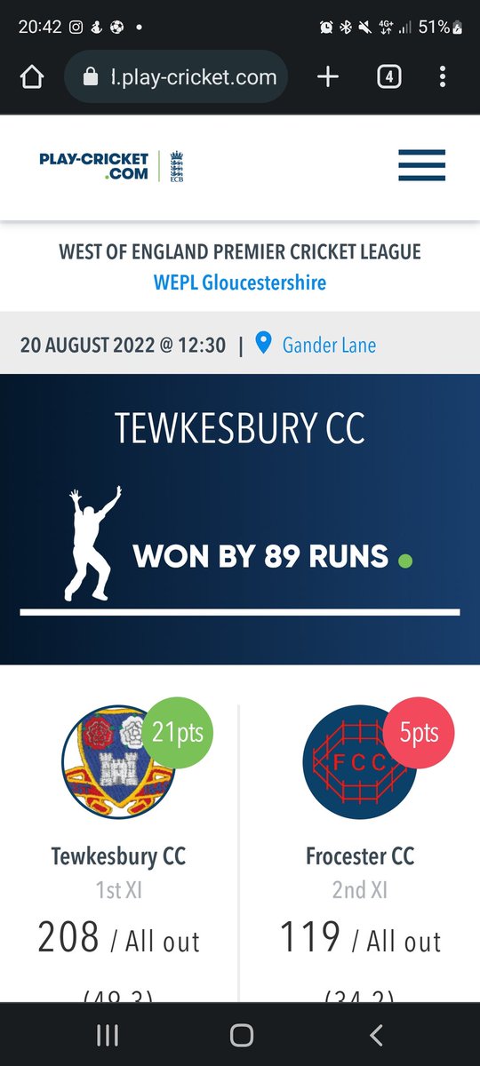 Tewkesbury_CC's tweet photo. Things you love to see on a Saturday these lads have stuck together all season and today they got their reward 2 games to go #shacklesoff #since1840 https://t.co/3IBYv45QnZ