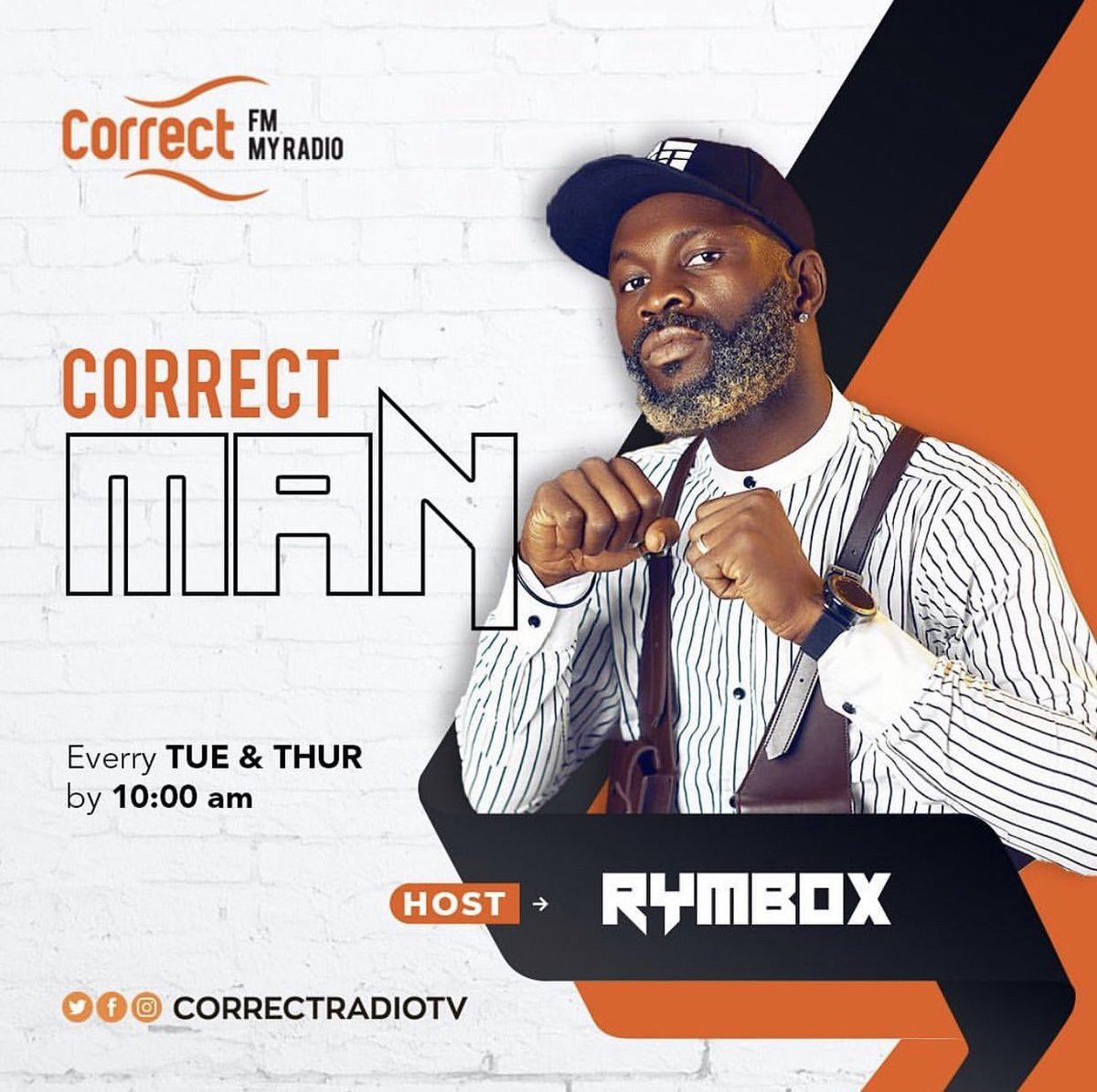 CorrectRadioTV's tweet photo. Incase You Miss Awa Last Episode Of Awa “Correct Man” Show.

Join @rymboxx By Next Week For Anoda Beta Discuss.

#correctfm 
#eko #correctman #man #myradio https://t.co/q4vFwnHLbQ