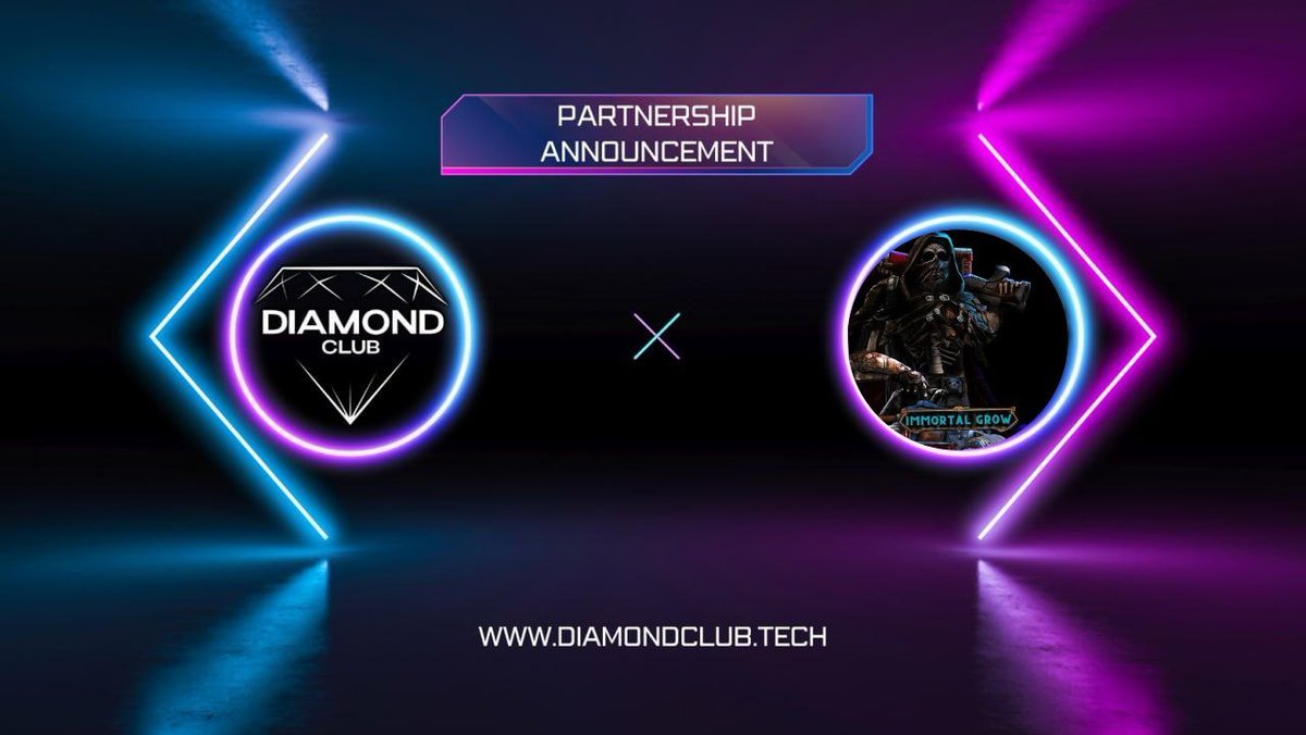 DiamondClubcrew's tweet photo. 📣 Announcement 📣 

ImmortalGrow is now partners with DiamondClub!!

We are excited to announce the partnership with DiamondClub  
A utility and very based project 
@Diamondclubv2
@immortalgrow https://t.co/fpNJUcJ5Aw