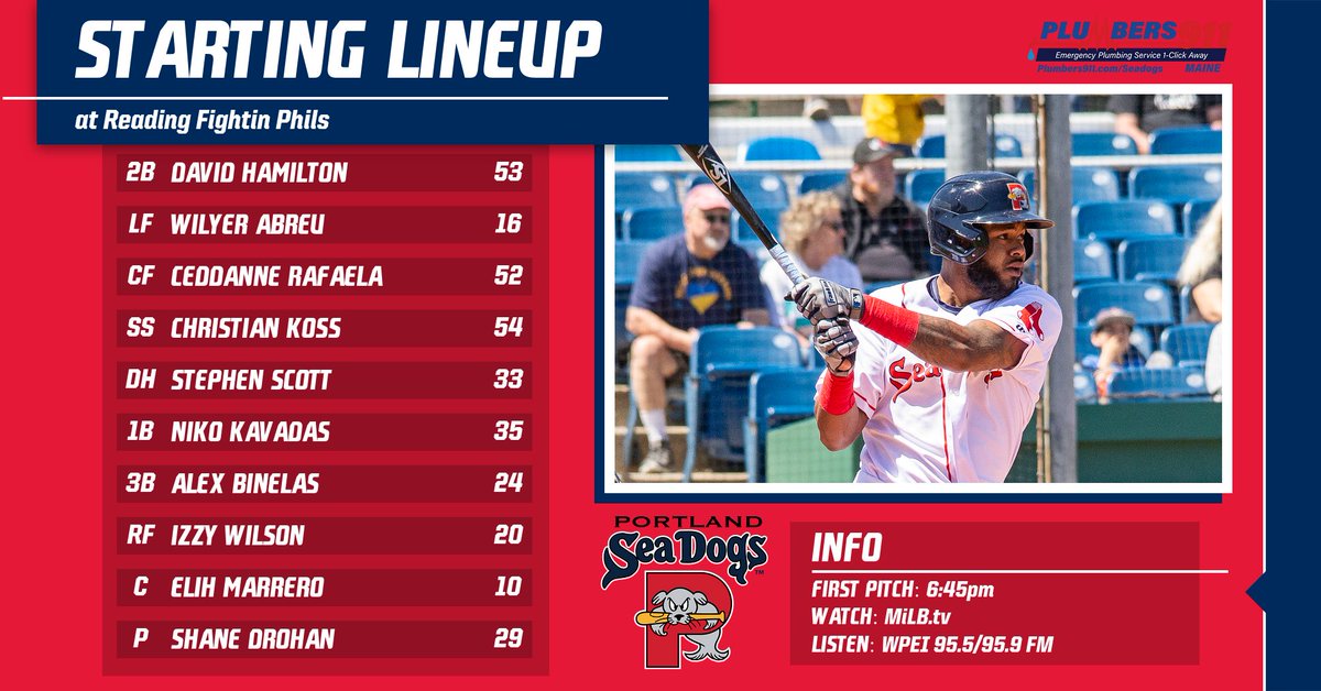 Portland Sea Dogs tweet media