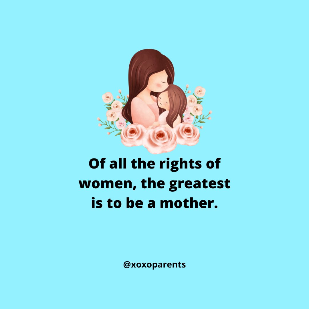 Of all the rights of women, the greatest is to be a mother.💯🥰 . . #sharetheeverymom #lifeasmama #momssupportingmoms #morethanmama #motherhoodunfiltered #thisismotherhood #momsofinstagram #momlifebelike #mamasupportingmamas #motherhoodunplugged #mom #momsplaining #mynameismama