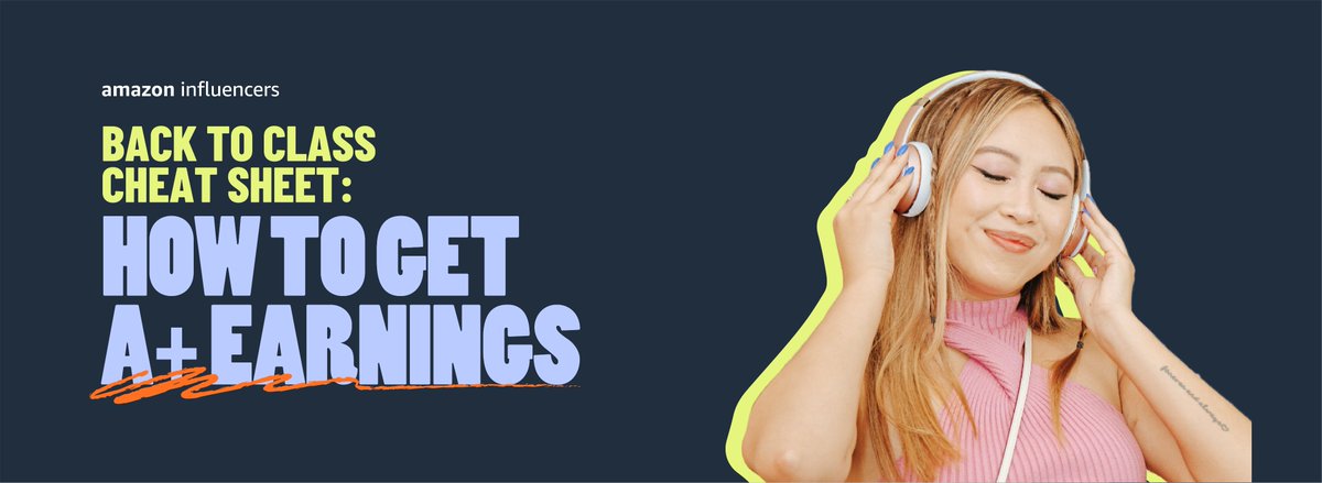 Amazon #Influencers

Getting Started

#Creating Content

Sharing Content

Reporting &amp; #Commissions

News &amp; Events

FAQs

My Storefront

Back to School Influencer
amazon.com/b?node=2404696…

****