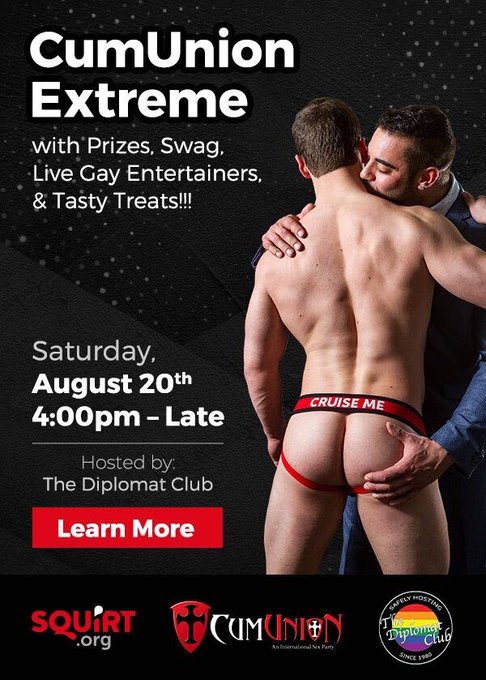 Check out The Diplomat in Grand Rapids for CumUnion EXTREME tonight! Sponsored by https://t.co/5CfQENnvus
