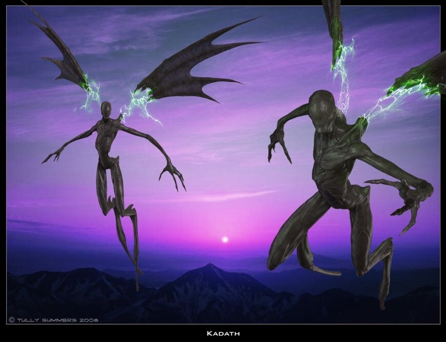Tully_Summers's tweet photo. Personal work. My take on the Nightgaunts from Lovecraft's Dream Quest of Unknown Kadath. https://t.co/mDIyflEbUW
