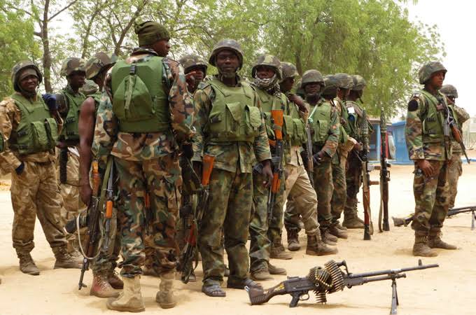 SaharaReporters's tweet photo. EXCLUSIVE: Full List Of 243 Nigerian Soldiers Who Tendered Resignation Letters To Army Chief, Yahaya Over Corruption, Low Morale, Others | Sahara Reporters https://t.co/Vk7KEwRYpt https://t.co/TW0A9RgBoA