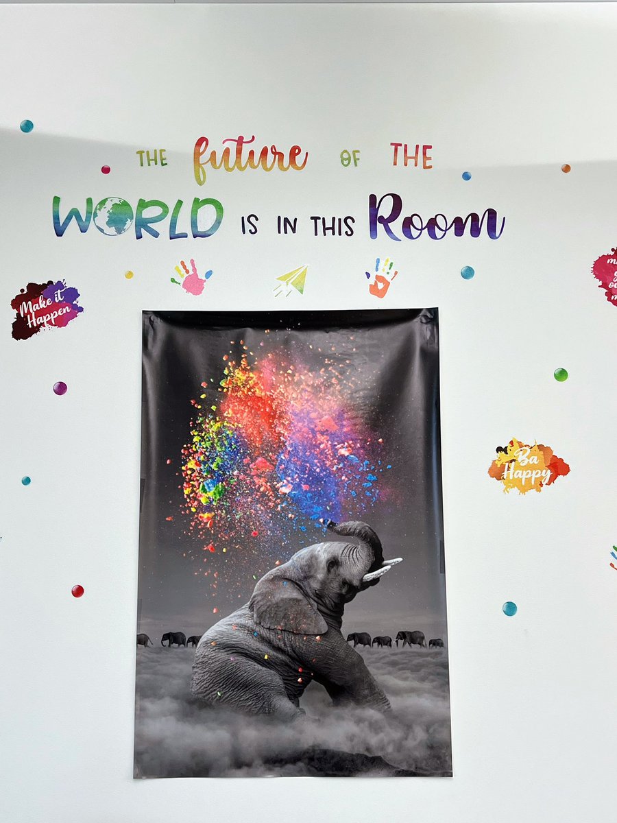 MsSalvador_CTE's tweet photo. Added colorful inspiration to the wall. Who’s ready for Charger Day @AFMSChargers 🙋🏻♀️ #CTEClass #OurFuture #ChangeTheWorld https://t.co/3eUCQsre1w