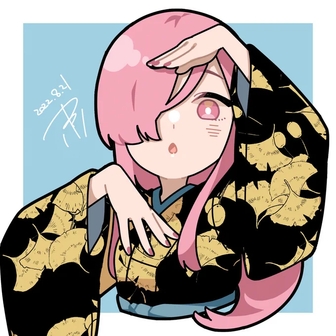 謎ポーズらくがき 