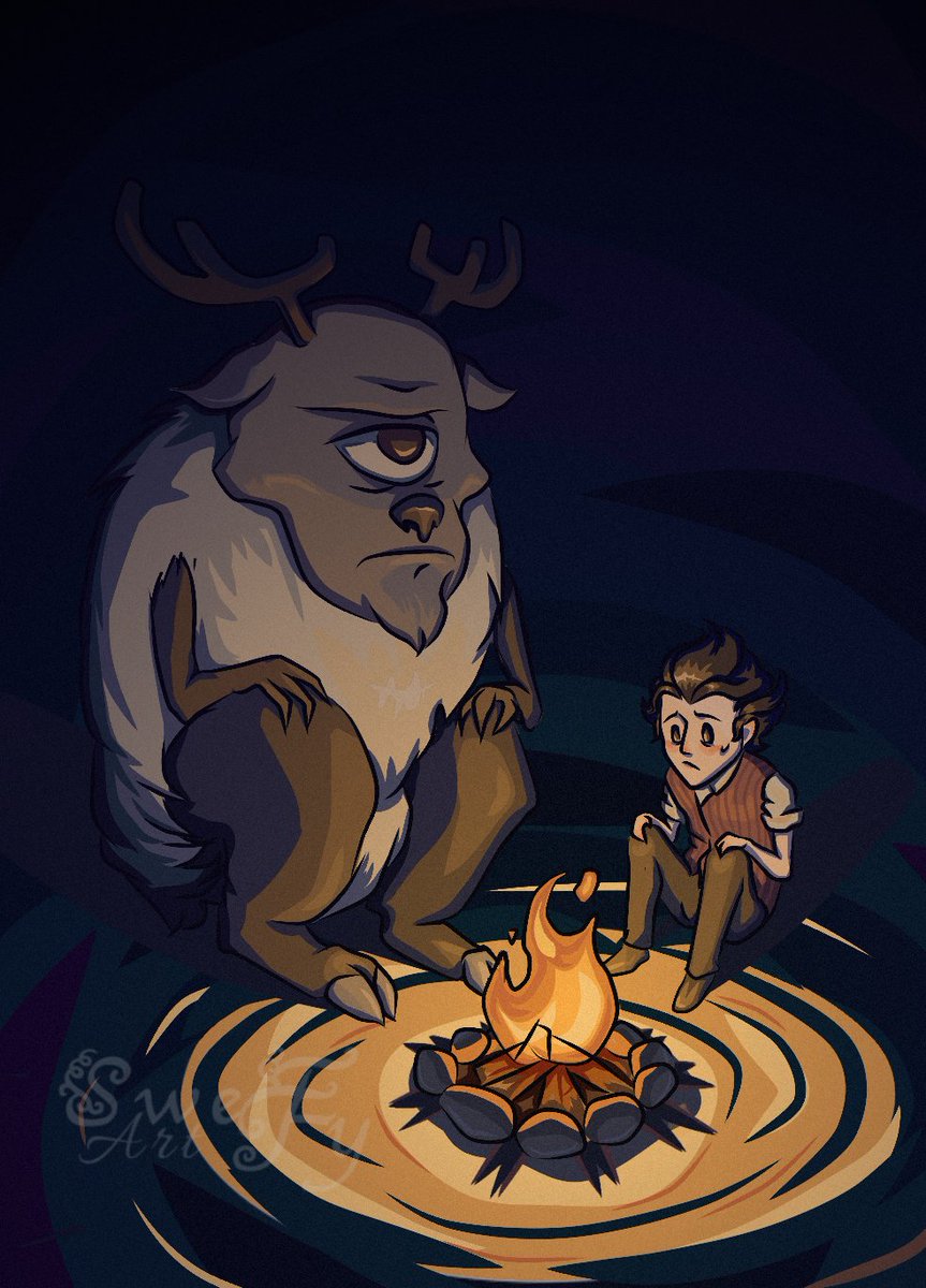art_sweety's tweet photo. Pacifist
#DontStarve #Dont_Starve #Wilson #Deerclops https://t.co/S0bbaYaFpu