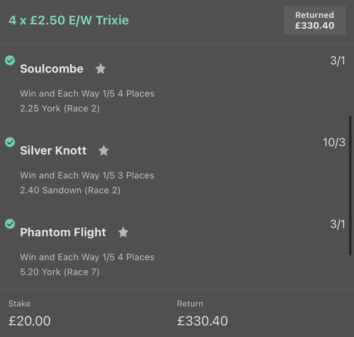 danielm54462503's tweet photo. @TopRacingTipsRP Naughty 🔥🔥 https://t.co/GXAxQsK5Ea