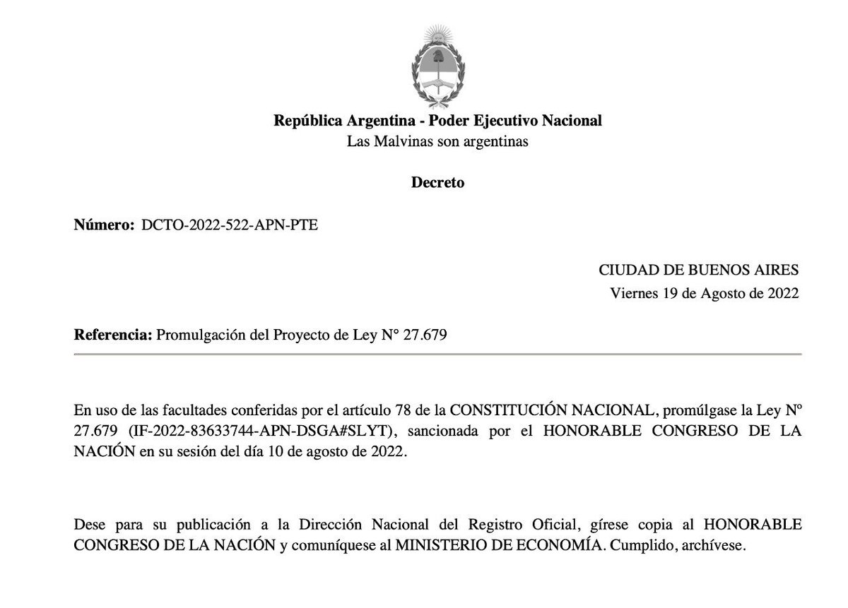 El lunes se publicará en el Boletín Oficial la promulgación de la Ley de Incentivo a la Construcción Federal Argentina y Acceso a la Vivienda Nº 27.679, que extiende por un año el Régimen de Blanqueo para la Construcción.