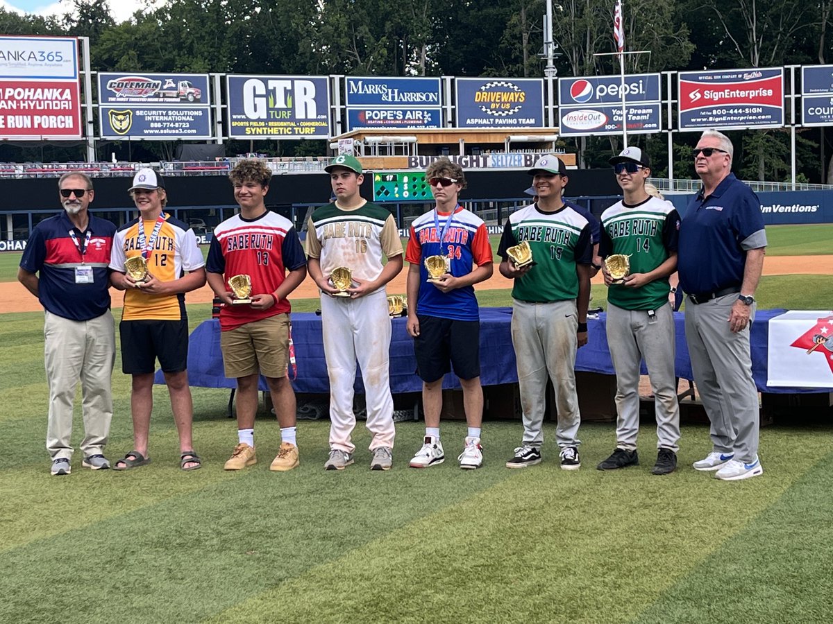 AHuskieBaseball's tweet photo. Congrats to Gavin Olmscheid named to the all Defensive team at the Babe Ruth World Series! #purplepride https://t.co/zaZRtTqBwS