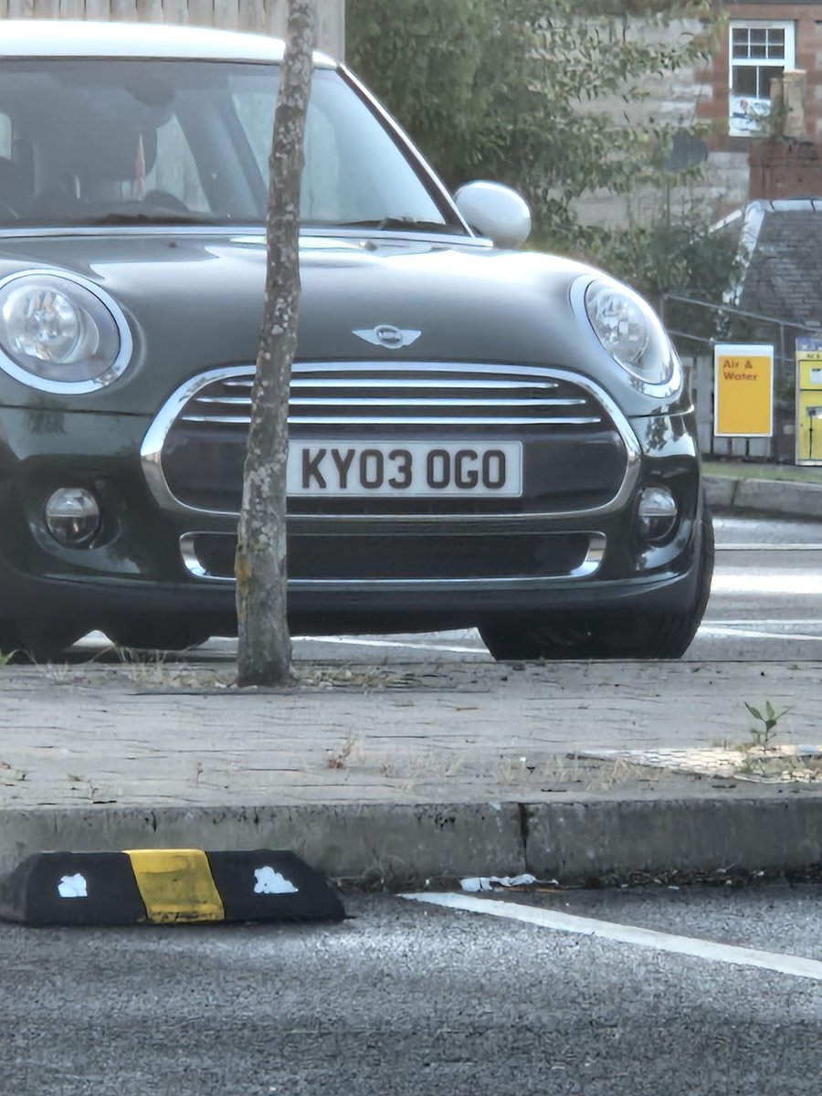 coylson's tweet photo. What's the chances the driver of this car is a Celtic fan???? @Kyogo_Furuhashi @CelticFC #kyogo #privatereg #celticfan #Celtic https://t.co/i8oGKpGgfe