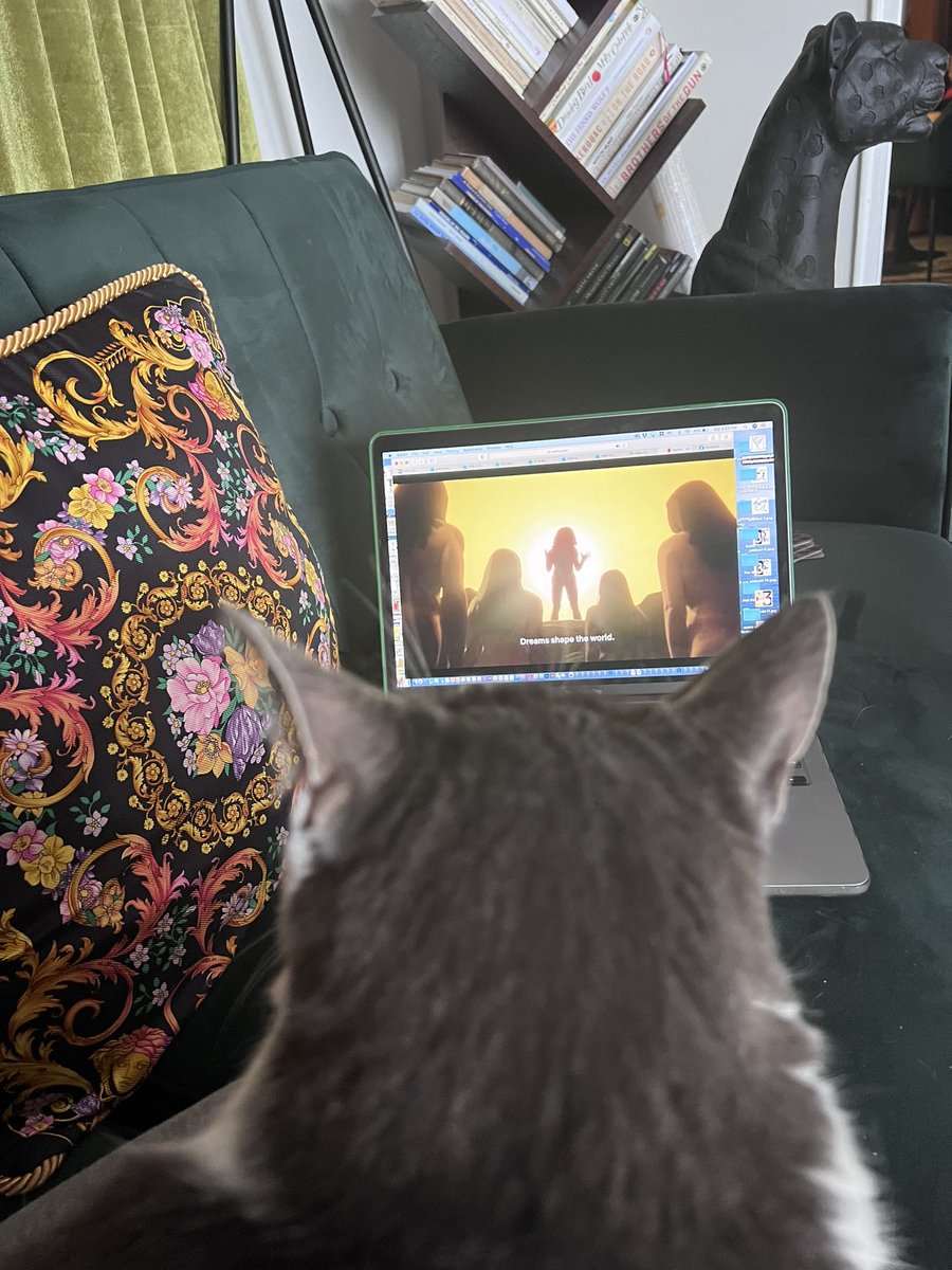katelanfoisy's tweet photo. Allowed Qpi to watch the new episodes of The Sandman. I tried telling her it wasn’t my dream. She’d like to thank @neilhimself for exposing the truth. https://t.co/UKhy9AIJI2