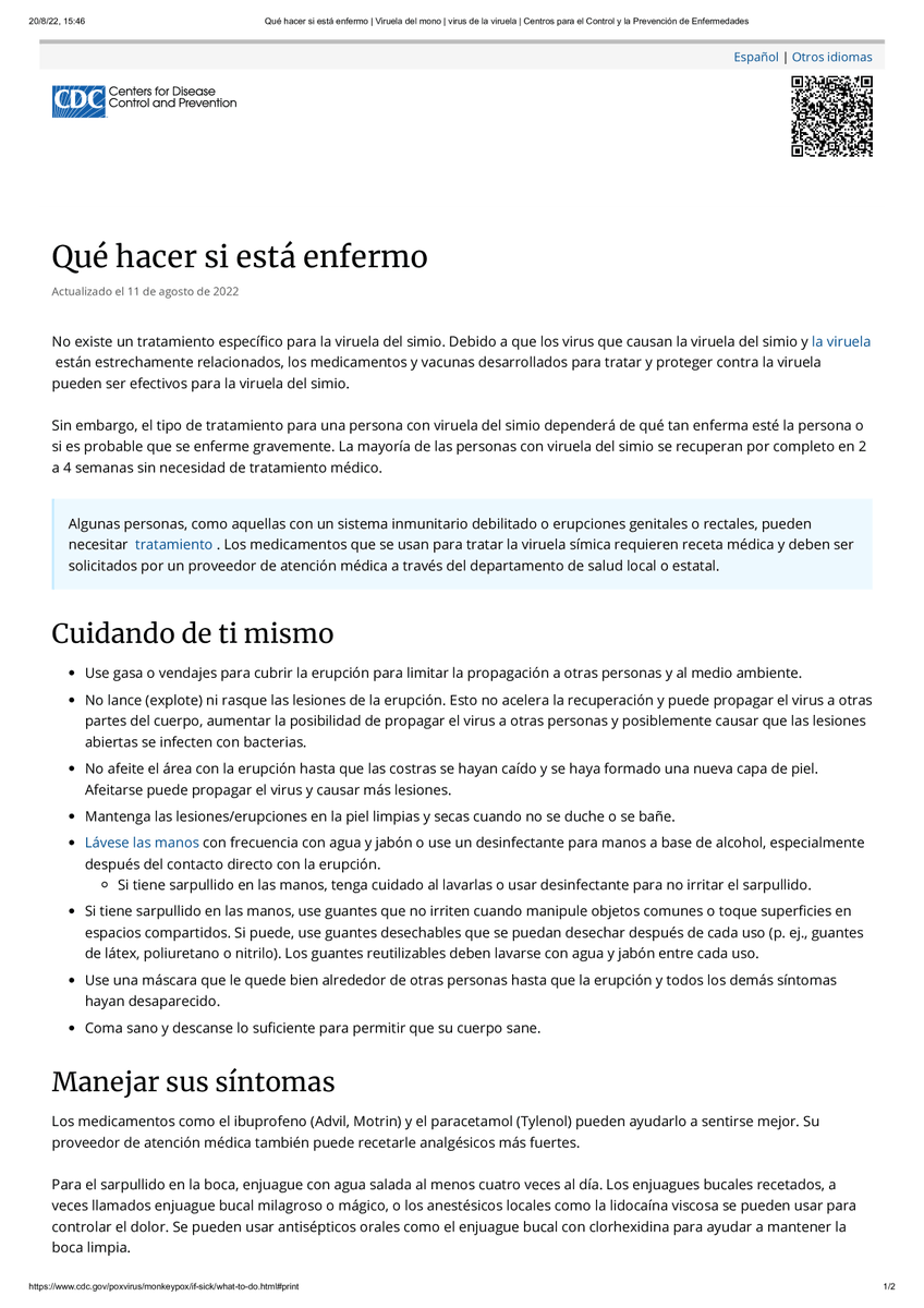 593ProSeg's tweet photo. VIRUELA DEL MONO: Qué HACER si ESTA ENFERMO.
.
.
#Covid19 - #coronavirus - #proseg &amp; #Saludsa - #asesordeseguros - #seguromedico - #medicinaprepagada - #seguros - #enfermedad - #HepatitisInfantil - #NOGUERRA - #ViruelaDelMono - #langya - #narcoterrorismo https://t.co/f07jhBtDKZ