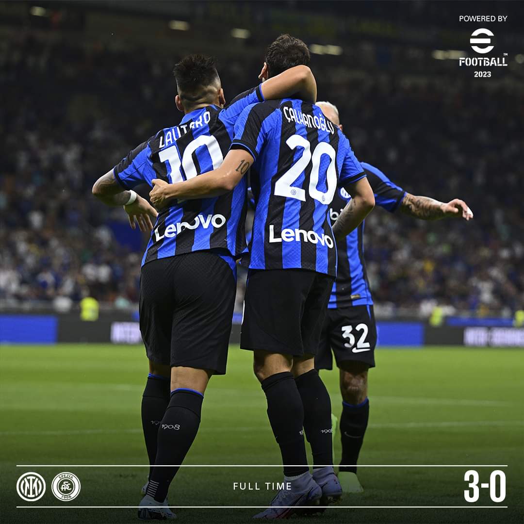Giornata 2: Inter 3-0 Spezia
Lautaro, Calhanoglu, Correa