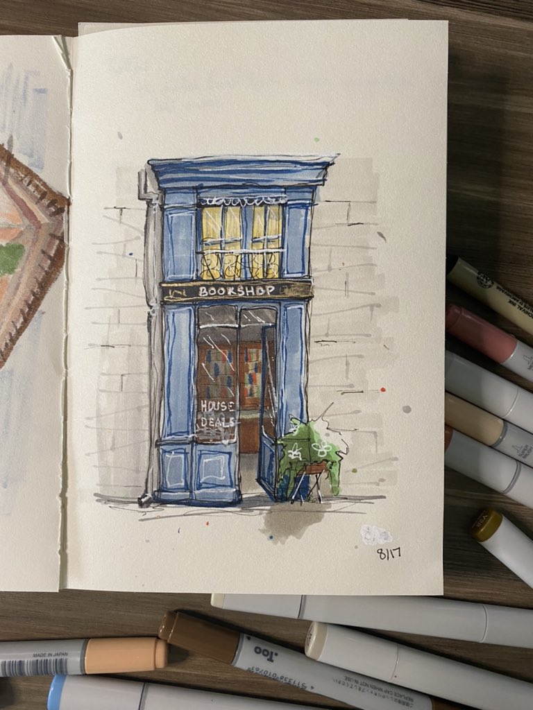 Some recent doodles I’ve done over the past few days. These have been a lot of fun! Grateful for <a href="/housesketcher/">housesketcher</a>’s instruction 🙏🏻