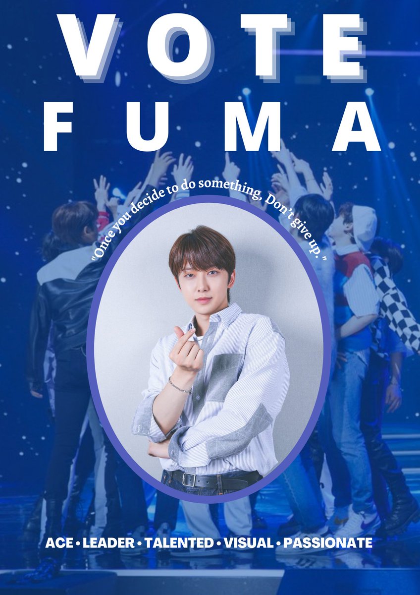 kkokooyah's tweet photo. Let us help FUMA to reach his dream and make him debut with the other trainees. He truly deserve this. 

I guess you can use the hashtag 👉 #VoteFUMA // #VoteForFUMA
#andAUDITION #andAUDITIONboys #andAUDITIONboys_FUMA https://t.co/ZTvQR3rMbd