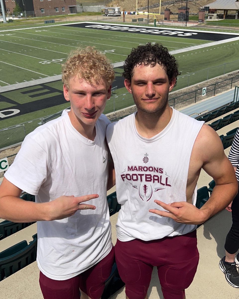 agelling's tweet photo. Maroon and White🏈🏈 @BC_Maroons @Rileygelling @HolterKyle @Dordz00 @kjpochervina https://t.co/zlOroFmXUt