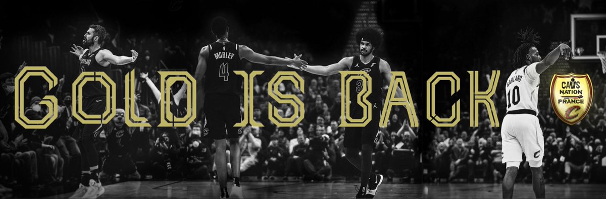 CavsNationFra's tweet photo. Nouvelle saison, nouvelles ambitions, nouvelle bannière ! 💛

On vous la laisse ici si jamais vous voulez la mettre ! 

#GoldIsBack https://t.co/34mA2l2MdJ
