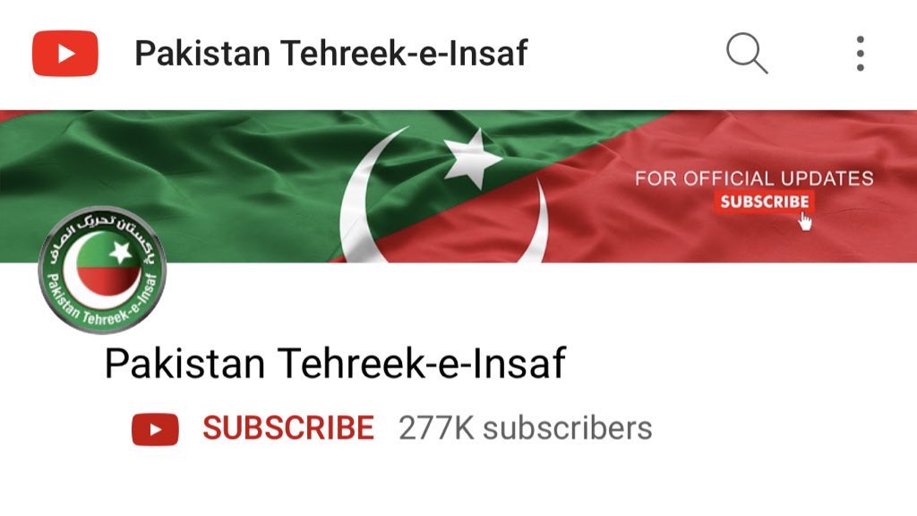 PTIofficial's tweet photo. Imported Fascists are trying to ban Imran Khan's speeches on TV. Please subscribe to our YouTube Channel at https://t.co/pzk3rQp3du 

They have lost the battle completely and now using fascism; they will fail! #HelpPakistan by raising your voice against fascists!

#WeCantBreathe https://t.co/ozC8Nu7FvB