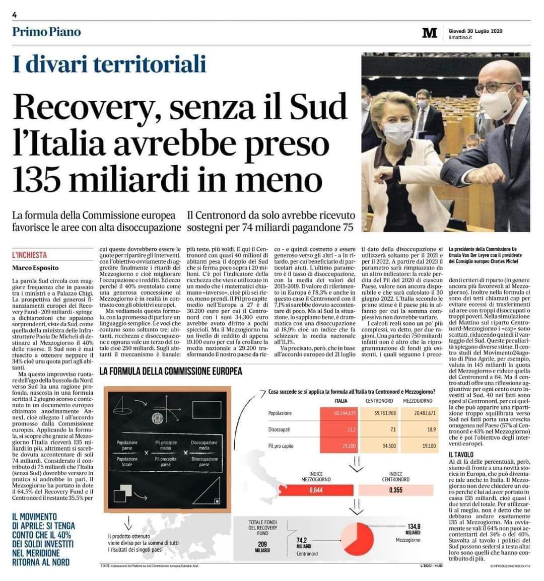 PSchioppa's tweet photo. In piazza a #Napoli con il @mov24agosto e con i #500sindaci #Recoverysud chiedevamo il 65% del #Pnrr 
Abbiamo presentato una petizione con @PediciniEu ad #UE 
@MeMeEsposito dal @mattinodinapoli ci spiega che avevamo ragione
Peccato che non abbiamo una classe politica meridionale https://t.co/D92YcUxdu9