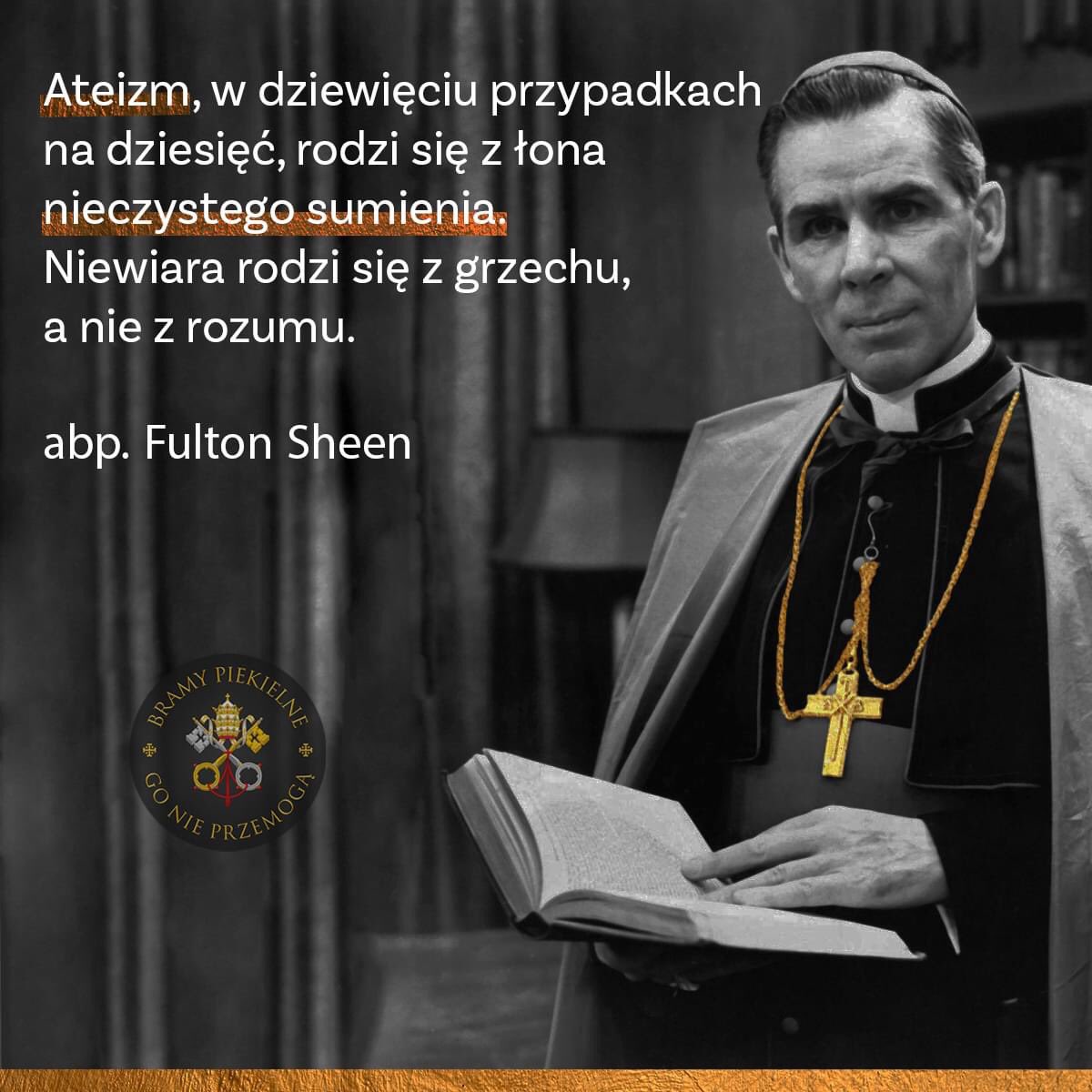 Arcybiskup Fulton J. Sheen (@fultonsheenpl) on Twitter photo 
