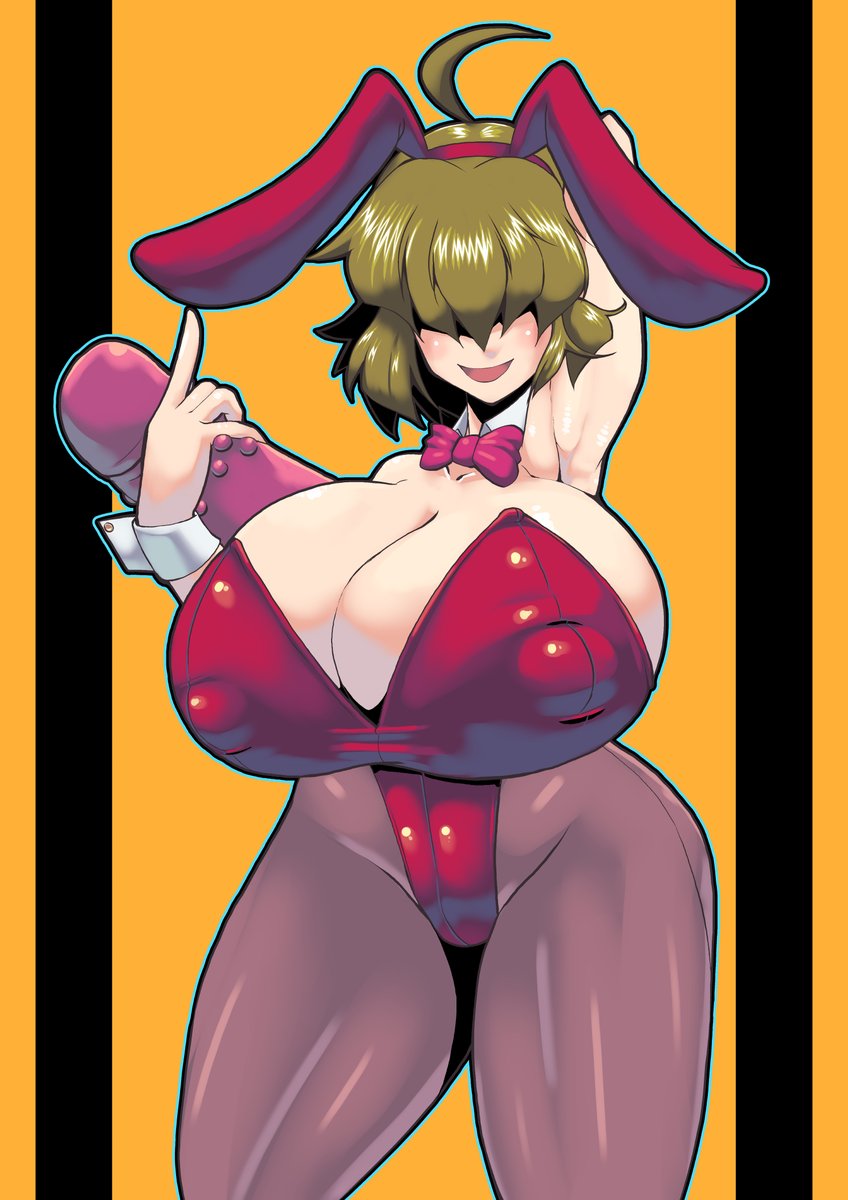 #バニーの日 
新しい絵を描きたかったけどこの3日間時間作れんかった…
とりあえず過去絵よそのこバニー 