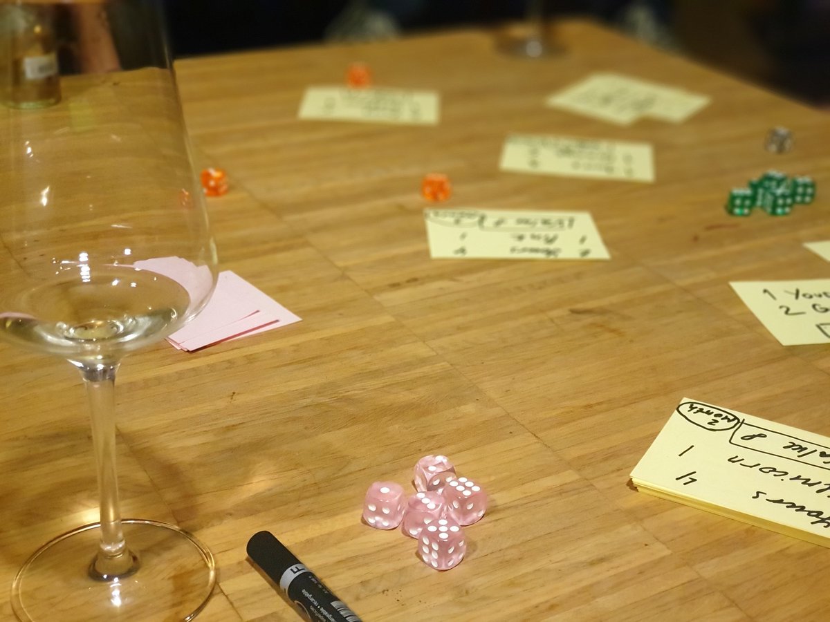 agilemeth's tweet photo. Nightly playtesting "The Dependency Game" at #p4a22.

We learned:
- PO always introduces dependencies which have to be done within 1 sprint 🤢
- cooperation is always the most reasonable action💡
- having a team which commits and works together for a common goal is so awesome! 🚀 https://t.co/vaMoR4ttLb